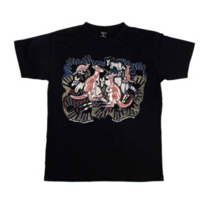 Adults T-Shirt Danny Eastwood Survival Kangaroos Black