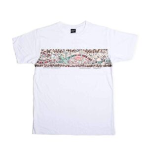 Adults T-Shirt Danny Eastwood Rainbow Serpent White