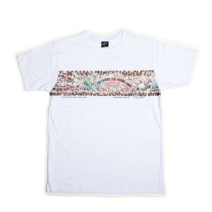 Adults T-Shirt Danny Eastwood Rainbow Serpent White