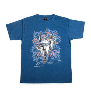 Adults T-Shirt Danny Eastwood Night Possums Blue Marle