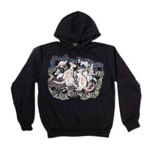 Adult Hoodie Danny Eastwood Survival Kangaroo Black