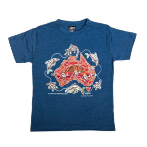 Kids T-Shirt Jamie Eastwood Balance of Nature Blue Marle
