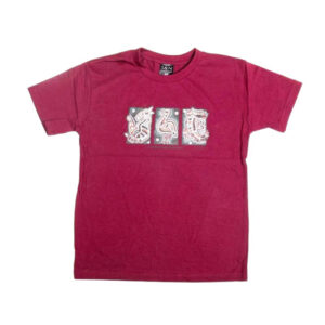 Kids T-Shirt Danny Eastwood Animals 3boxes Maroon