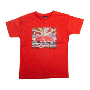 Kids T-Shirt Danny Eastwood Uluru Rust