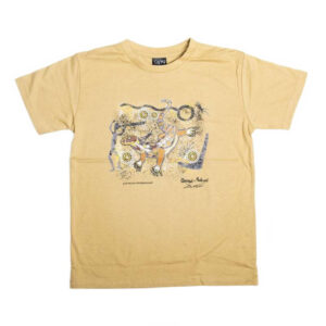 Kids T-Shirt David Hudson Lizard Tan