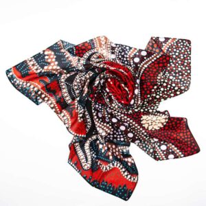 Scarf Danny Eastwood Uluru 90cm x 90cm