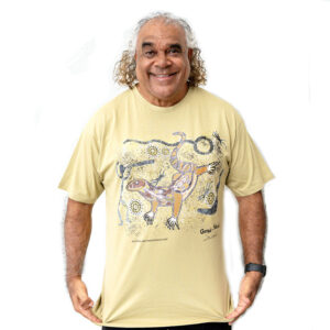 Adults T-Shirt David Hudson Lizard Tan